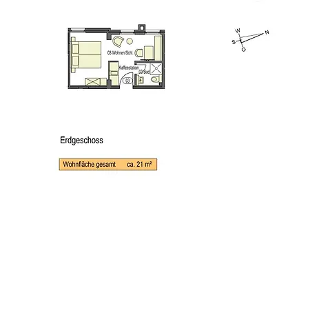 Appartement Woge2 3 Borkum